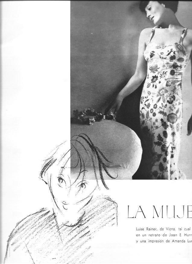 LAMINA 29990: Luise Rainer