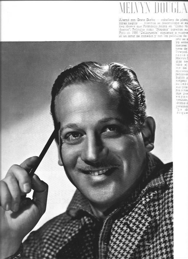 LAMINA 30001: Melvyn Douglas