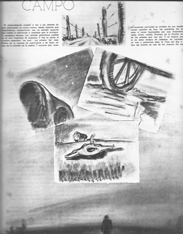 LAMINA 30003: Dibujos de Evaristo de la Portilla
