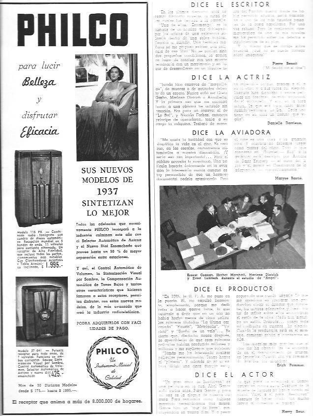 LAMINA 30006: Publicidad de Philco