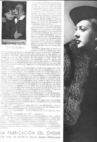 LAMINA 30063: Elaine Barrie, fotografia de Hurrell