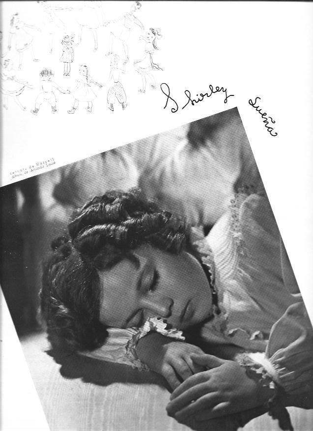LAMINA 30067: Shirley Temple, dibujo de Amanda Lucia