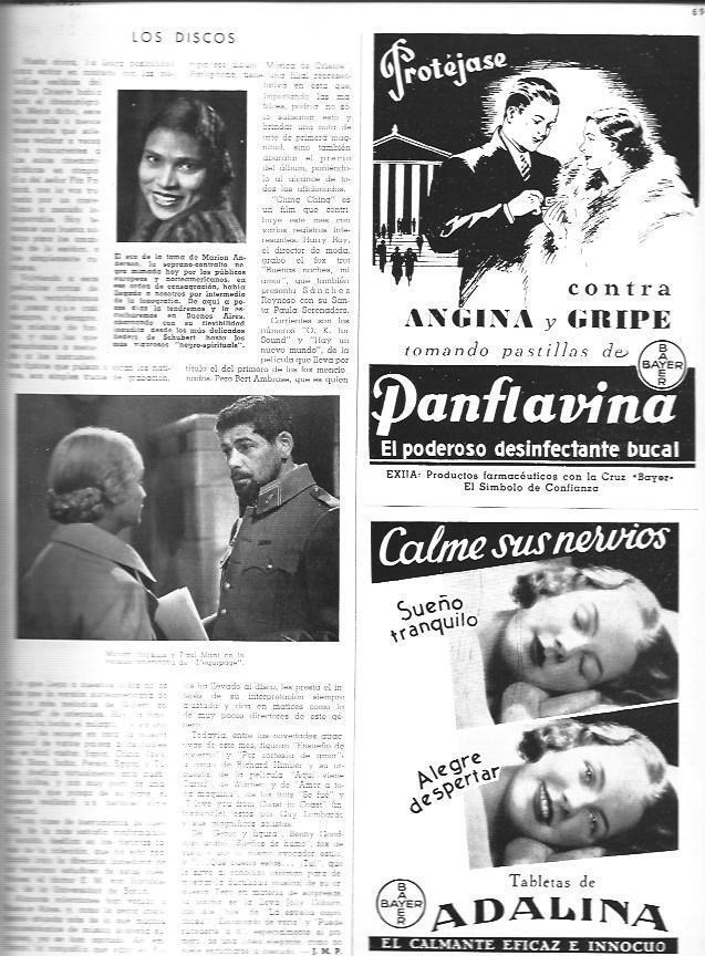 LAMINA 30035: Publicidad de Panflavina y Adalina