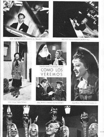 LAMINA 30041: Avances de estrenos en julio de 1937