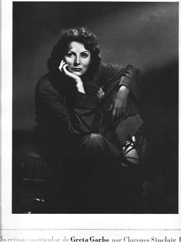 LAMINA 30044: Greta Garbo, fotografia de Clarence Sinclair Bull