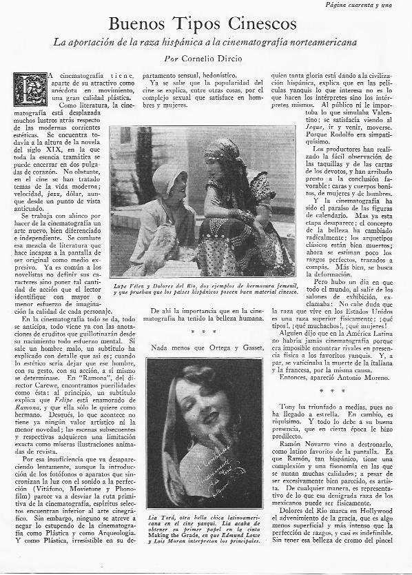 LAMINA 29811: Lupe Velez, Dolores del Rio y Lia Tora