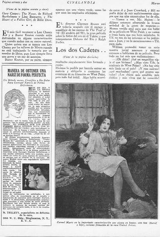 LAMINA 29574: Carmel Myers