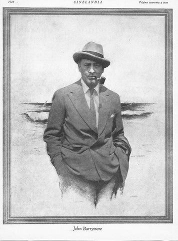 LAMINA 29560: Retrato de John Barrymore