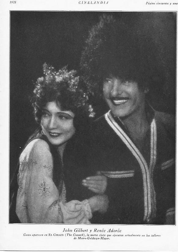 LAMINA 29564: John Gilbert y Renee Adoree