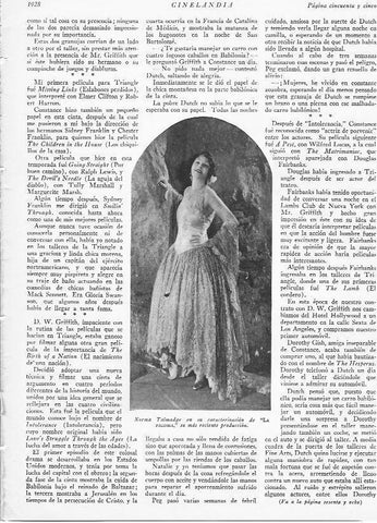 LAMINA 29566: Norma Talmadge en La Paloma