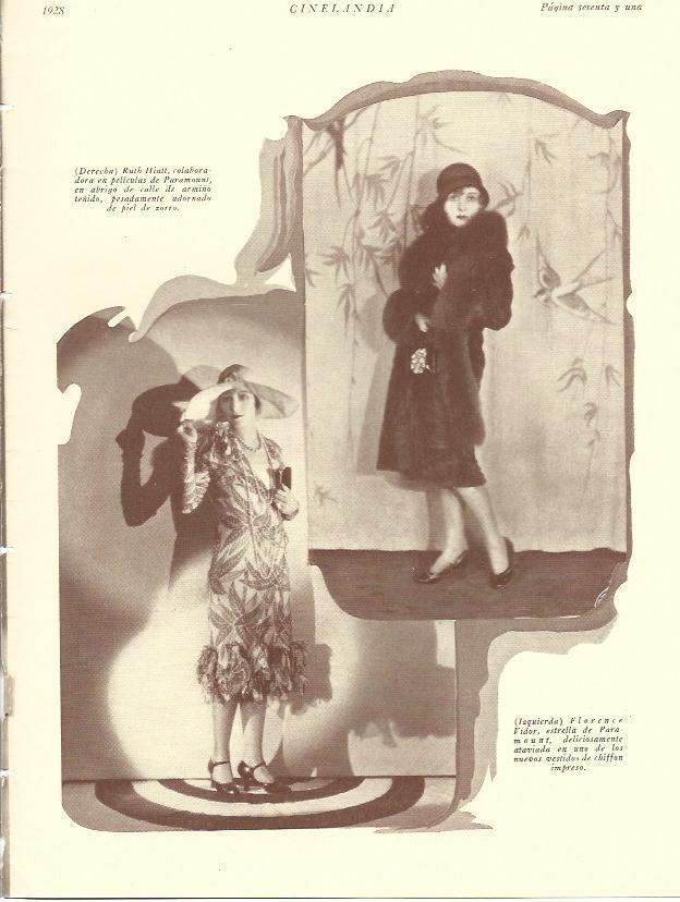 LAMINA 29569: Ruth Hiatt y Florence Vidor