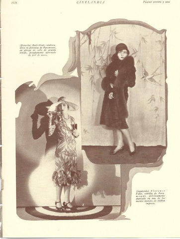 LAMINA 29569: Ruth Hiatt y Florence Vidor
