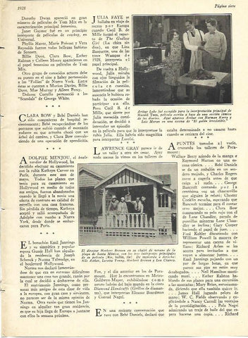 LAMINA 29618: Herbert Brenon en Santa Monica