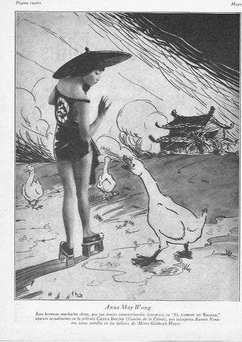 LAMINA 29616: Anna May Wong