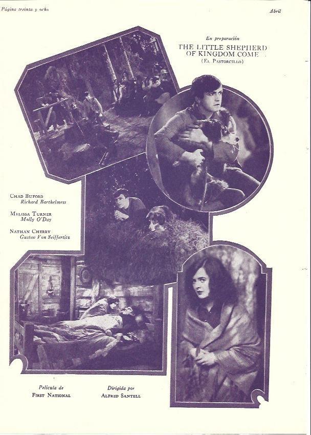 LAMINA 29595: Ficha y escenas de The Little Shepherd of Kingdom Come