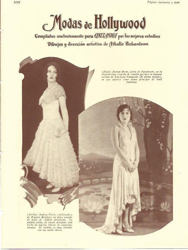 LAMINA 29605: Audrey Ferris y Evelyn Brent