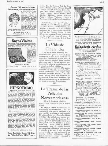 LAMINA 29609: Publicidad de Elisabeth Arden