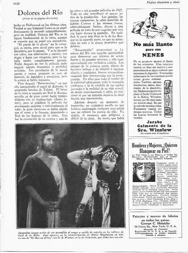 LAMINA 29604: Jacqueline Lagan en El rey de reyes