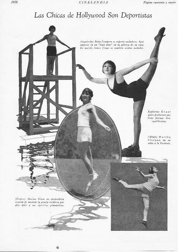 LAMINA 29488: Betty Compson, Katherine Grant, Martha Sleeper y Marian Nixon