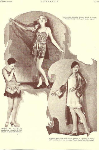 LAMINA 29493: Marietta Miller, Marcella Day y Dorothy Dix