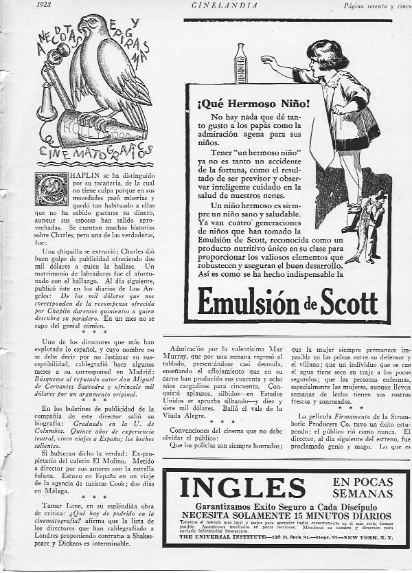 LAMINA 29496: Publicidad de Emulsion de Scott