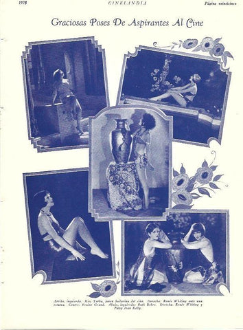 LAMINA 29476: Aspirantes a actrices