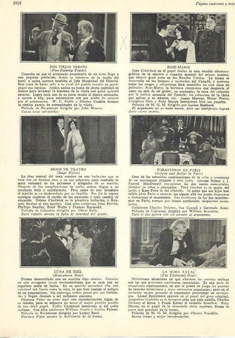 LAMINA 29635: Peliculas que se estrenan en mayo de 1928