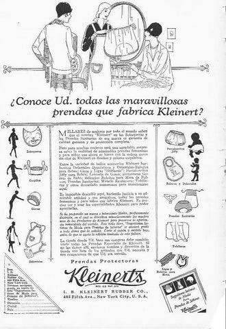LAMINA 29540: Publicidad de Kleinert's de Nueva York