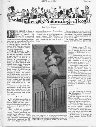 LAMINA 29541: Lupe Velez