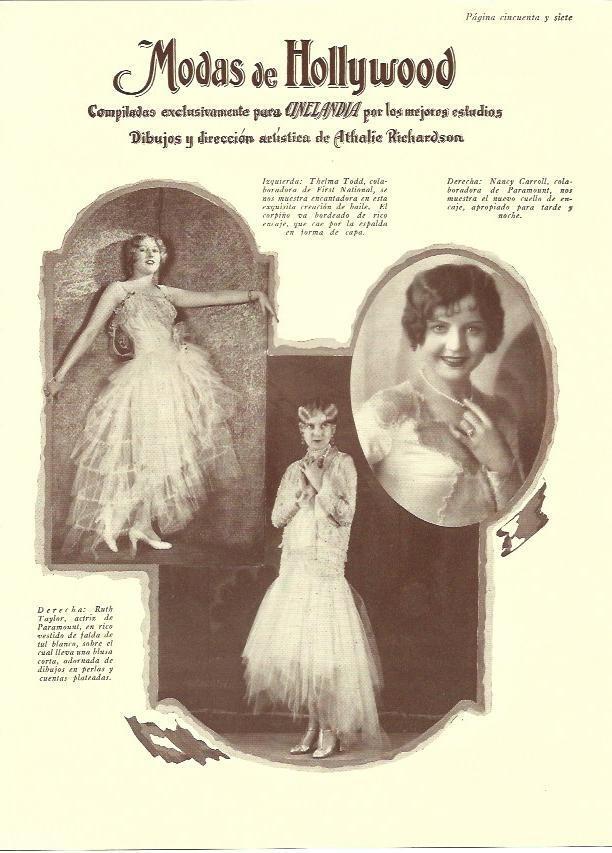 LAMINA 29749: Thelma Todd, Ruth Taylor y Nancy Carroll