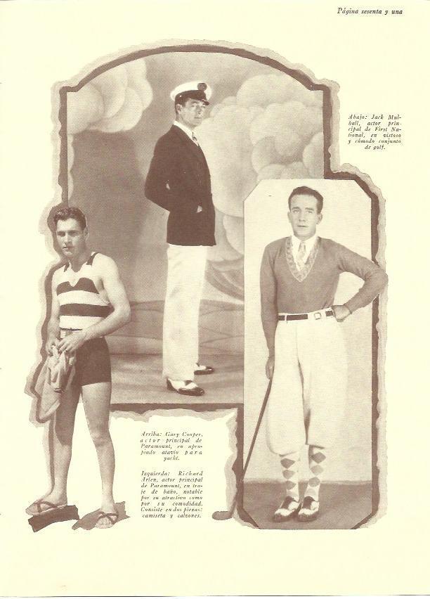 LAMINA 29751: Jack Mulhall, Gary Cooper y Richard Arlen