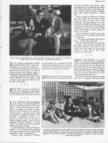 LAMINA 29761: Escena de Guerra de pandillas y la abuela de Bebe Daniels