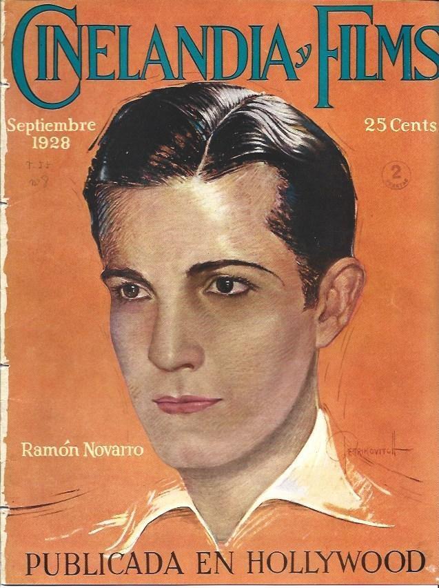 LAMINA 29758: Portada de Cinelandia, septiembre 1928