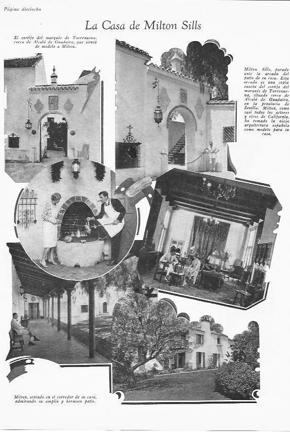LAMINA 29732: Casa de Milton Sills