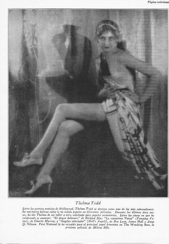 LAMINA 29734: Thelma Todd