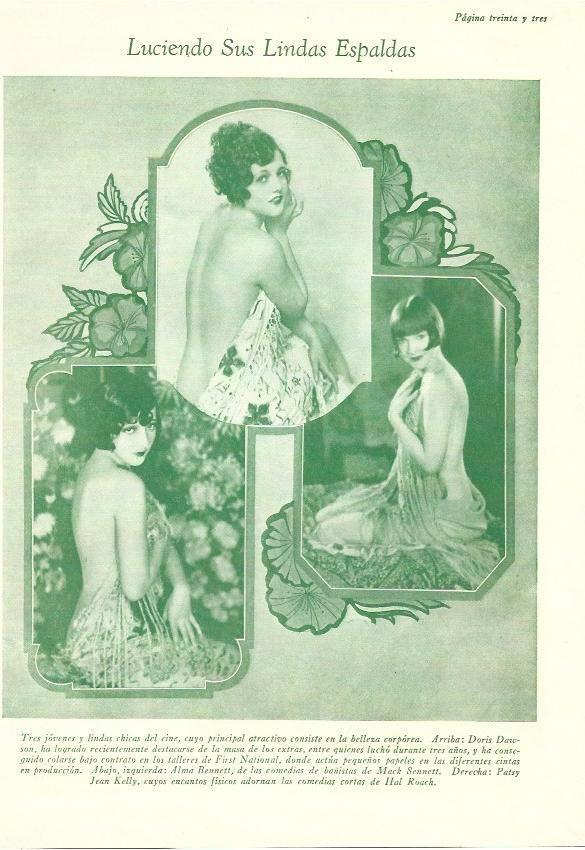 LAMINA 29740: Alma Bennet, Patty Jean Kelly y Doris Dawson