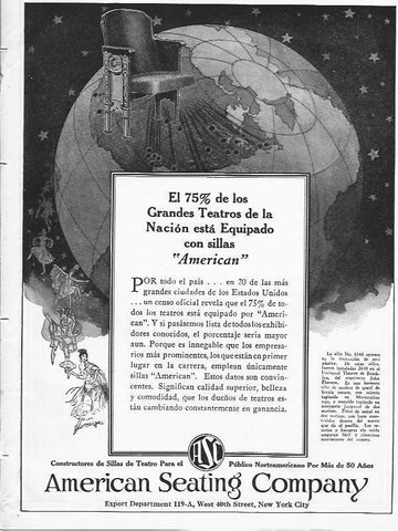 LAMINA 29794: American Seating Company, publicidad