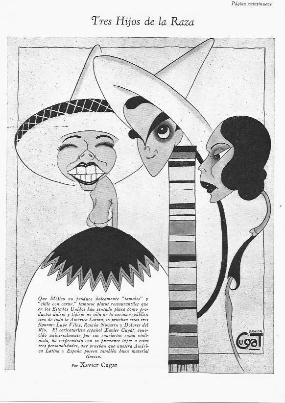 LAMINA 29771: Tres hijos de la raza, por Xavier Cugat