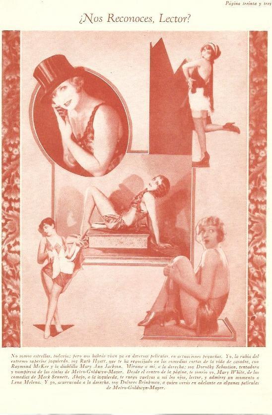 LAMINA 29773: Actrices noveles de Matro Goldwyn Mayer
