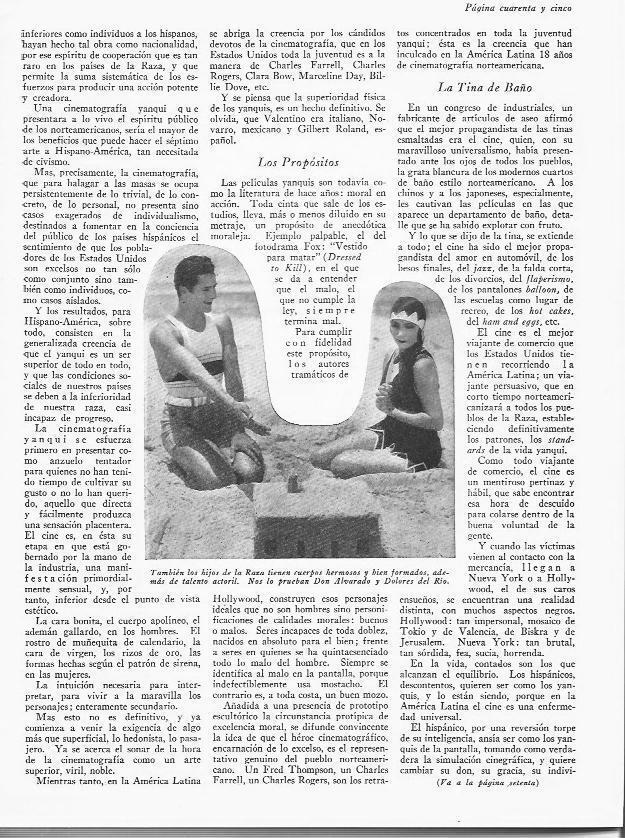 LAMINA 29778: Don Alvarado y Dolores del Rio