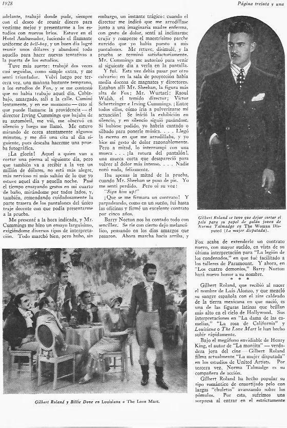 LAMINA 29665: Gilbert Roland y escena de Louisana