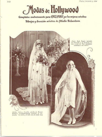 LAMINA 29677: Dolores Costello y Ruth Taylor