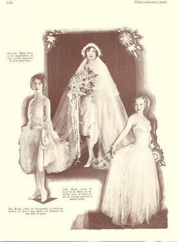 LAMINA 29678: Fay Wray, Mary Astor y Sally Rand