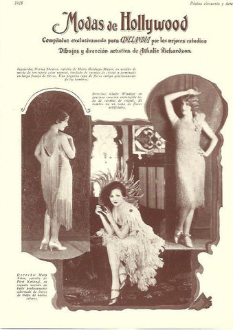 LAMINA 29641: Norma Shearer, Mary Astor y Claire Windsor