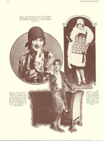 LAMINA 29642: Ruth Taylor, Alice White y Marceline Day