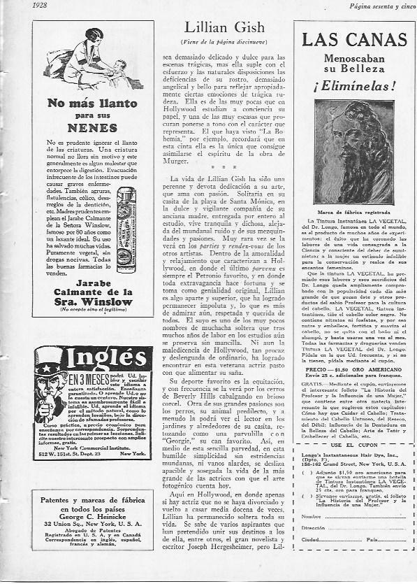 LAMINA 29645: Publicidad de jarabe de la Sra Winslow