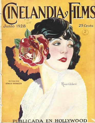 LAMINA 29649: Portada de Cinelandia, junio 1928
