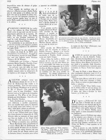 LAMINA 29653: Elinor Glyn y escena de Grillos de diamantes