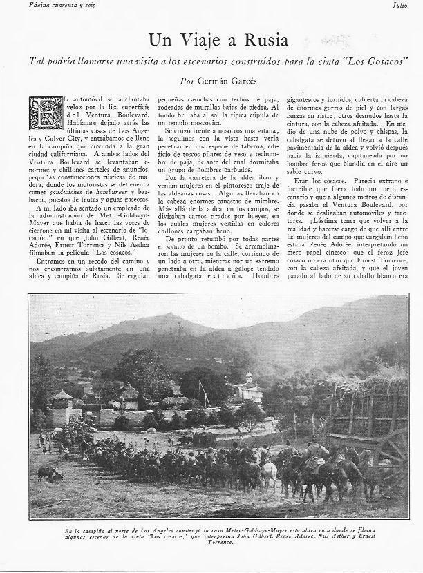 LAMINA 29708: Terrenos en Los Angeles de la Metro Glodwyn Mayer