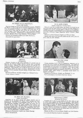 LAMINA 29710: Estrenos de julio de 1928